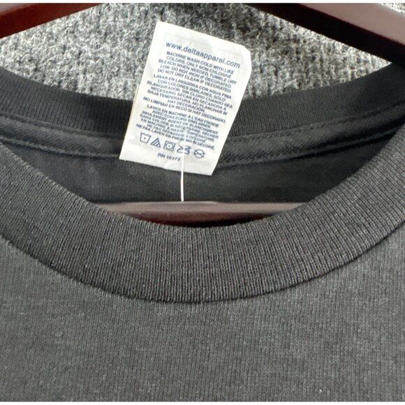 Happy Halloween Graphic T-Shirt 3XL Black Delta Pro Weight Pumpkin Design New - Picture 4 of 8